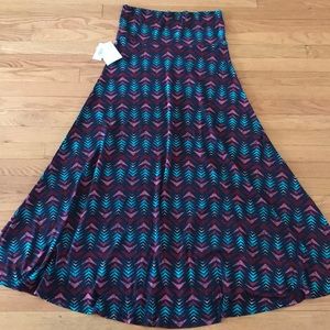 Slinky Material LulaRoe Maxi Skirt